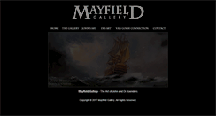 Desktop Screenshot of mayfieldgallery.com.au